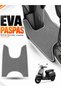 Rks Sponti̇ni̇ Compatible Eva Motorcycle Mat Scooter Foot Mat Motor-Specific Light Gray
