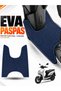Kuba Mt3 Pro Compatible Eva Motorcycle Mat Scooter Foot Mat Motor-Specific Navy Blue