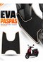 Rks Grace 2002 Compatible Eva Motorcycle Mat Scooter Foot Mat Motor-Specific Black-Beige