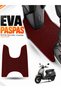 Rks Ltr 125 Compatible Eva Motorcycle Mat Scooter Foot Mat Motor-Specific Claret Red