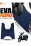 Honda Activa-S 125 Compatible Eva Motorcycle Mat Scooter Foot Mat Motor-Specific Navy Blue
