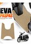 Honda Ps 150 Compatible Eva Motorcycle Mat Scooter Foot Mat Motor-Specific Beige