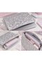 Y2K Star Embroidered Silver File / Tablet Bag / Laptop Case - 2