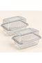 30 Pieces 500 Cc Cheese Leak-Proof Clear Pet Food Container with Lid Deli Takeaway Container - 3