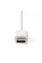 Alimentator retea - USB Type C 3A cablu fix alb - 2