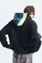 Boxy fit hooded sweatshirt - 6