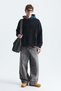 Boxy fit hooded sweatshirt - 2