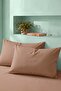 Light Brown 100% Cotton 2-Piece Pillowcase Set 50X70 cm - 2