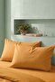 Orange 100% Cotton 2-Piece Pillowcase Set 50X70 cm - 2