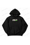 Jonathan Rea · Kawasaki Ninja Zx-10Rr · 2018 Front and Back Printed Black Oversize Boxy Hoodie - 2