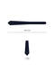 Navy Blue Red Plaid Patterned Slim Tie – 7 cm Wide - 7