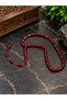 Red Cut Model Ankle Length Fire Amber Prayer Beads - 2
