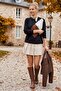 Black Crew Neck Long Sleeve Diamond Patterned Stoned Casual Knitwear Sweater 68 63 - 5