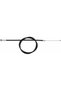 Front Brake Cable for Bicycle, 100cm / 1 Meter Mechanical Bike Brake Wire with Steel Inner Cable & Black Outer Housing, Replacement Brake Cable for MTB, E-Bike, Road & Commuter Cycles