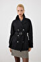 Classic Koton Trench Coat - Black - 6