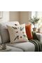 Punch Throw Pillow Cover,Embroidered Throw Pillow,Decorative Pillow Cover,2-Piece Throw Pillow Set, Bohemian Throw Pillow Cover. - 4