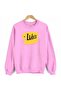 Gilmore Girls Stars Hollow Lukes Printed Cotton 3 Yarn Threaded Crew Neck Oversize Sweatshirt
