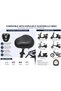 Wide Comfortable Bike Seat for E-Bikes & Electric Scooters, Thick Padded Bicycle Saddle with Dual Spring Suspension, Shock Absorbing Replacement Seat for City, Cruiser & Mountain Bikes, Black - 7