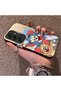 Samsung Galaxy S25 Compatible Cute Cartoon Cat and Mouse Case, Shock-Absorbing Structure, Matte Texture - 2