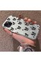 Stylish Black Bow Full Print Case Compatible with iPhone 14 Plus/15 Plus, Non-Slip Edge, Anti-Fingerprint - 2
