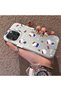 Cute Cartoon Cat Style Case Compatible with iPhone 16 Pro Max, Shock-Absorbing Structure, Matte Texture - 2