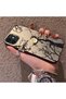 iPhone 12/12 Pro Compatible Dry Tree and Full Moon Art Case, Shock-Absorbing Structure - 2