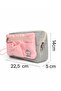 Functional Desktop Organizer Double Pen Holder Pink - 9