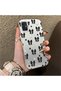 Samsung Galaxy A51 4g Compatible Stylish Black Bow Full Print Case, Non-Slip Edge, Anti-Fingerprint