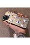 حافظة بتصميم قطة كرتونية لطيفة متوافقة مع هاتف iPhone 11 Pro Max، هيكل ممتص للصدمات، ملمس غير لامع - 2