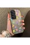 Redmi 15 5g Compatible Colorful Flower and Butterfly Case, Shock Absorbing Structure, Matte Texture