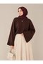 Women's Bat Sleeve Oversize Knitwear Sweater - 4