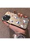 Cute Cartoon Cat Style Case Compatible with iPhone 16 Pro Max, Shock-Absorbing Structure, Matte Texture - 2