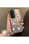 Realme C75 4g Compatible Cute Cartoon Cat Style Case, Shock-Absorbing Structure, Matte Texture