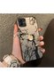 Samsung Galaxy A03/A04E/A04 Compatible Dry Tree and Full Moon Art Case, Shock Absorbing Structure