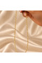 Xuping Necklace Xp Stamped Steel Necklace with Figaro Chain for Women and Men (40 cm Long) (Gift Boxed) - 2