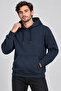 Men's Navy Blue 2-Piece Sweatshirt - 3