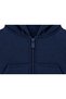 29310-26 Zippered Hooded Sweatshirt – 3-Thread Ribbed, Unisex Model with Kangaroo Pocket, Ages 9-12 - 6