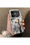 Tecno Pova 6/Pova 6 Pro 5g Compatible Dry Tree and Full Moon Art Case, Shock-Absorbing Structure