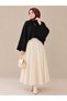 Women's Bat Sleeve Oversize Knitwear Sweater - 3