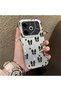 Tecno Pova 6/Pova 6 Pro 5g Compatible Stylish Black Bow Full Print Case, Fingerprint Resistant