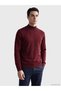 Rmz Gi̇yi̇m Farkiyla Half Fisherman Roba Collar Men's Knitwear Sweater