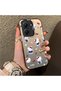 Poco X7 Pro Compatible Cute Cartoon Cat Style Case, Shock-Absorbing Structure, Matte Texture