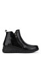 Women's Genuine Leather Black Casual Boots
