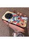 Tecno Camon 40 Premier Compatible Cute Cartoon Cat and Mouse Case, Shock-Absorbing Structure, Matte Texture - 2
