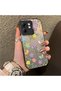 Infinix Smart 9 Compatible Colorful Flower and Butterfly Case, Shock Absorbing Structure, Matte Texture
