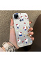 Realme C15/C25/C25S Compatible Cute Cartoon Cat Style Case, Shock-Absorbing Structure, Matte Texture