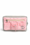 Functional Desktop Organizer Double Pen Holder Pink - 4