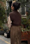 Turtleneck Knitwear Sweater Bitter Brown - 6