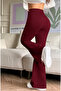 Women's High Waist Spanish Flare Leggings - 2
