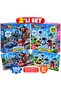 2 Adet 100 Parça Puzzle Set-6